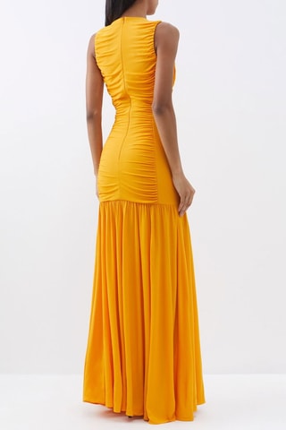 Robe longue - Orange - Raey