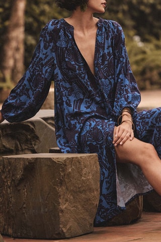 Robe chemise Gab - Bleu - Maison 123