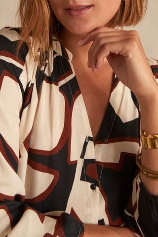 Robe chemise Gail - Ecru - Maison 123