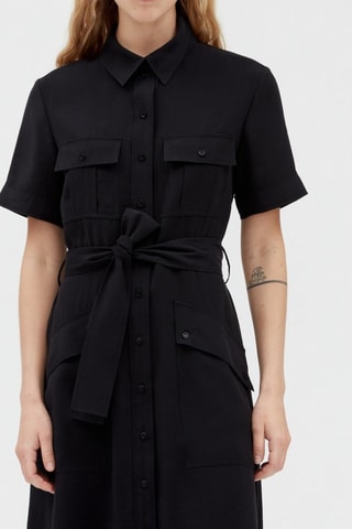 Robe chemise - Noir - Claudie Pierlot