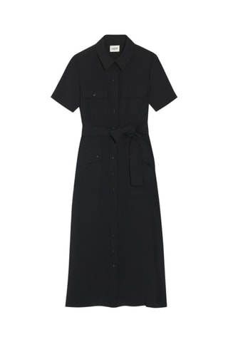 Robe chemise - Noir - Claudie Pierlot
