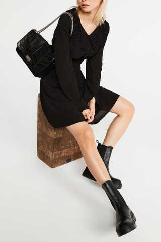 Robe patineuse - Noir - Claudie Pierlot