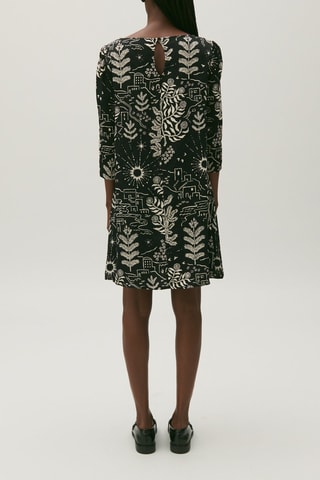 Robe trapèze - Noir et écru - Claudie Pierlot