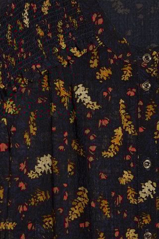 Chemisier - Noir et corail - Claudie Pierlot