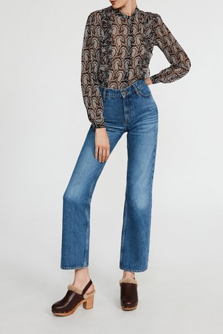 Chemisier - Noir et marron - Claudie Pierlot