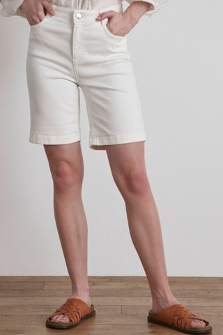 Short en jean Carla - Blanc - Maison 123