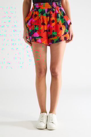 Short en soie - Rouge - Raey