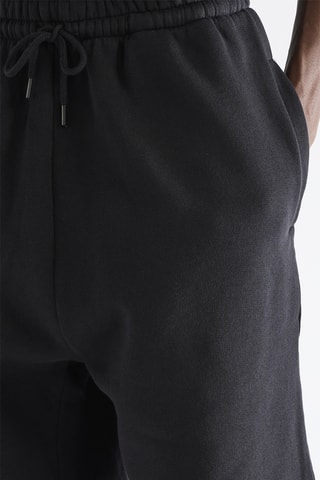 Bermuda en coton biologique - Noir - Raey