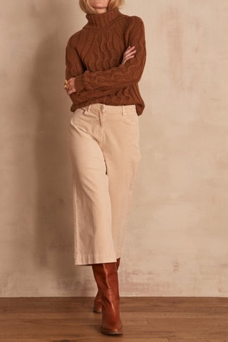 Pantacourt Odyssee - Beige - Maison 123