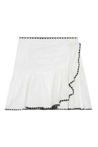 Jupe courte - Blanc et noir - Claudie Pierlot