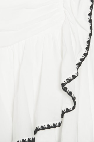 Jupe courte - Blanc et noir - Claudie Pierlot