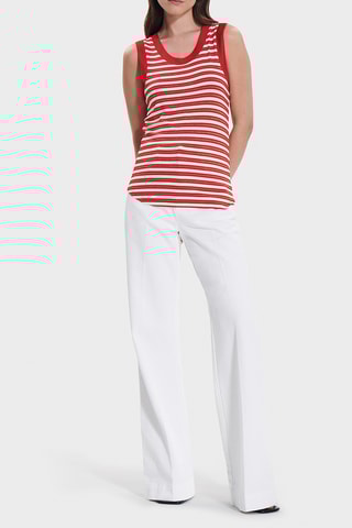 Camisola de alças - Vermelho