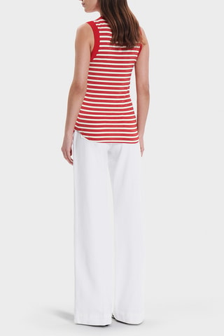 Camisola de alças - Vermelho