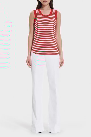 Camisola de alças - Vermelho