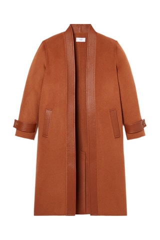 Sobretudo em lã - Castanho