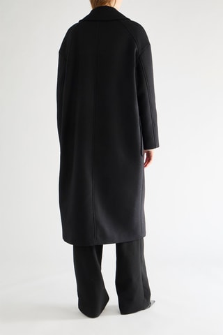 Sobretudo de lã - Bege