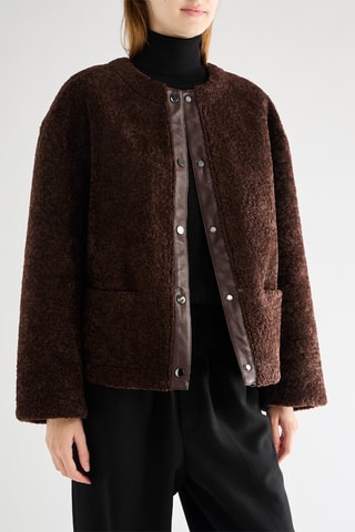 Casaco reversível - Castanho