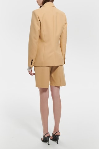 Casaco de lã virgem - Bege