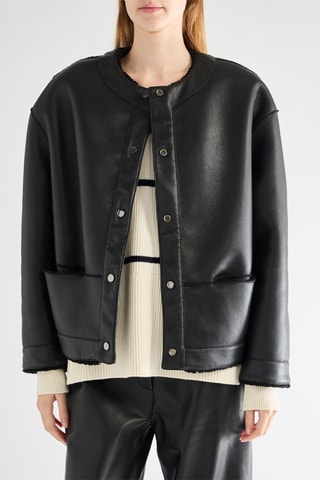 Casaco reversível - Castanho