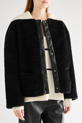 Casaco reversível - Castanho