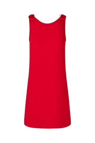 Vestido direito - Vermelho