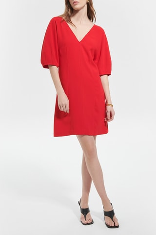 Vestido curto - Vermelho