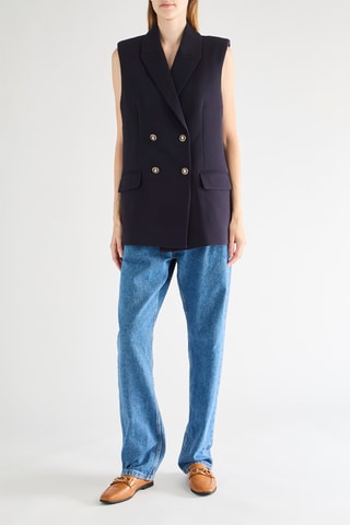 Colete de fato - Azul-marinho