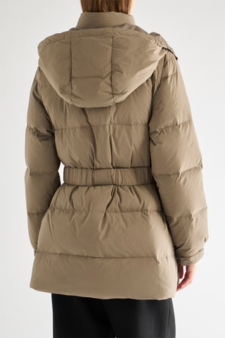 Blusão com capuz - Caqui