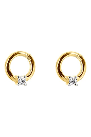 Puces - Or jaune et diamants