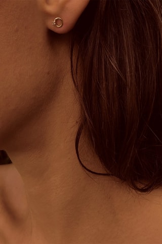 Puces - Or jaune et diamants