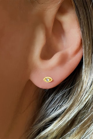 Puces - Or jaune et diamants