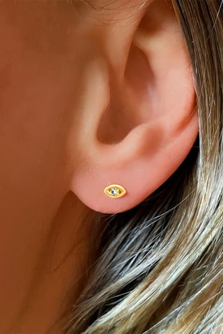 Puces - Or jaune et diamants