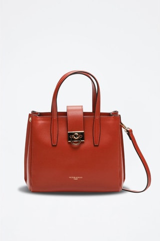 Sac à main en cuir Frida - Orange