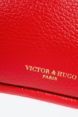 Porte-monnaie en cuir Gema - Rouge