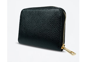 Portefeuille en cuir Kam - Noir