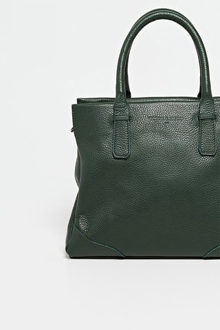 Mala de couro Eve - Verde