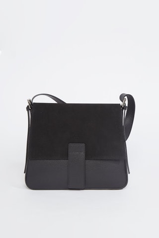 Sac bandoulière en cuir Nova - Noir