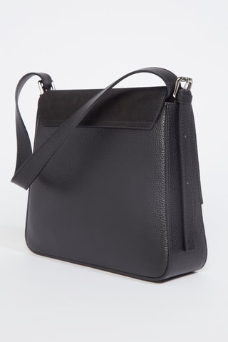 Sac bandoulière en cuir Nova - Noir