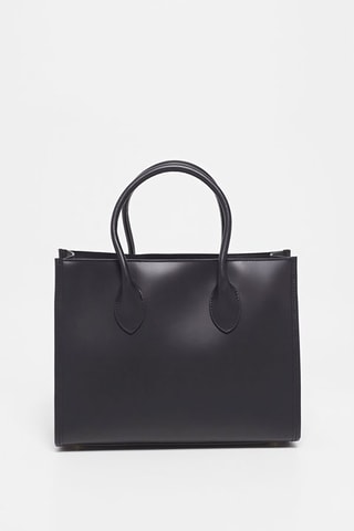 Mala de couro Ynell - Preto