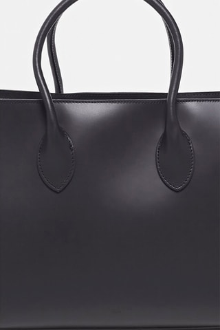 Mala de couro Ynell - Preto