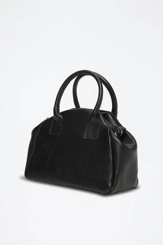 Mala de couro Milena - Preto