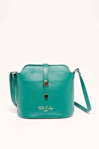 Sac bandoulière en cuir Elise - Vert