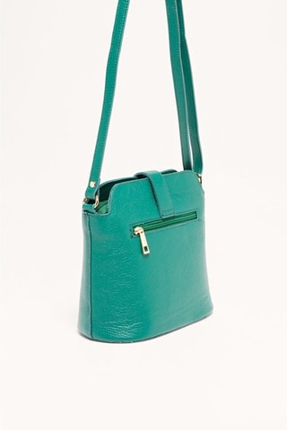 Sac bandoulière en cuir Elise - Vert