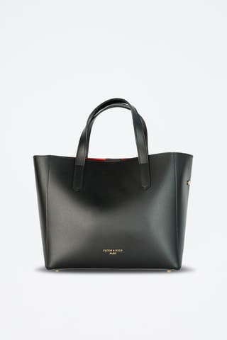 Sac à main en cuir Opale - Noir