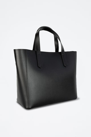 Sac à main en cuir Opale - Noir