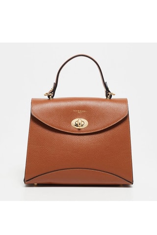 Sac à main en cuir Winy - Marron