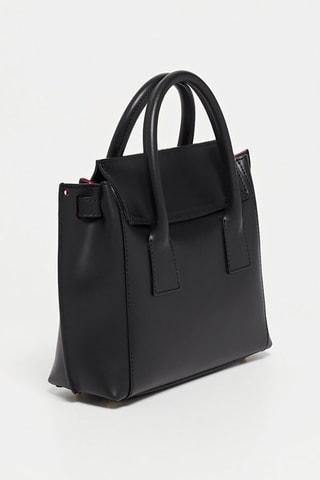 Sac à main en cuir Jany - Noir