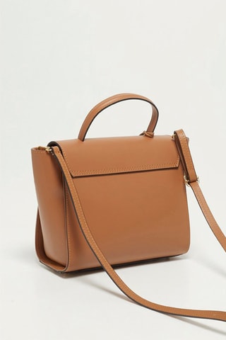 Sac bandoulière en cuir Nael - Marron