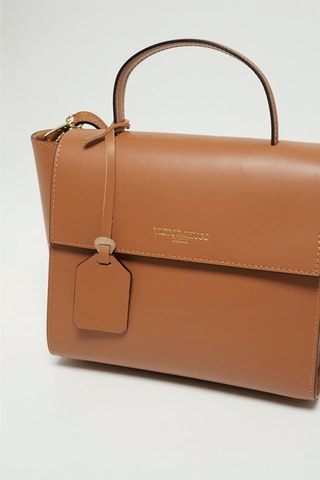 Sac bandoulière en cuir Nael - Marron