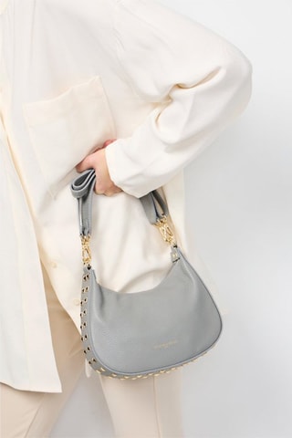 Sac à main en cuir Hada - Gris
